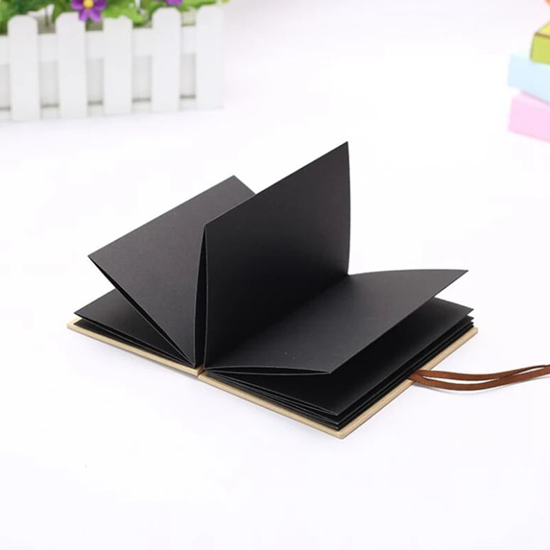 DIY Handmade Creative Accordion Pasting Album Kids Album Storage Family Wedding Memory Gift Pasting Album