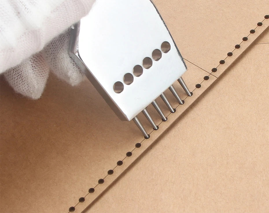 DIY Manual Kraft Paper Template Leather Wallet Drawing Vertical Wallet Acrylic Mold Sewing Process Tool Pattern