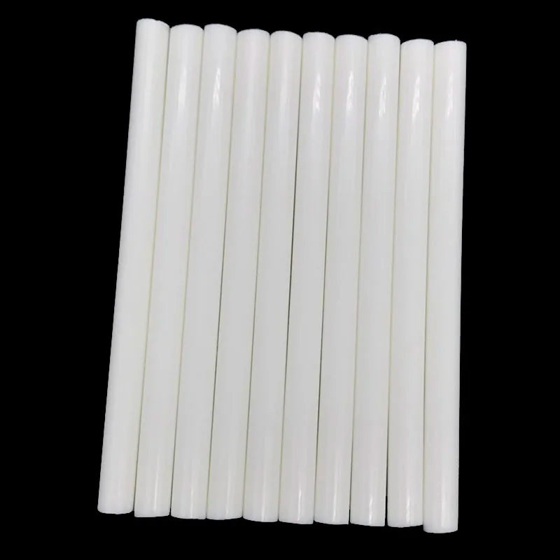 10 Pack of White Hot Melt Glue Sticks - 7mm