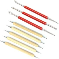 leather modeling tools kit diy craft supplies handmade design Leathercraft caving working  scribing shaping stroke tool set