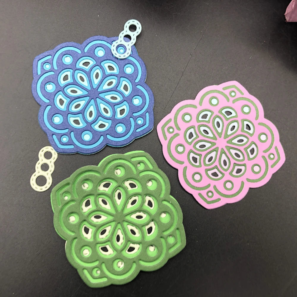 Alinacutle Metal Cutting Dies Cut Gift Card Holder HandBag Etached Die Christmas Scrapbooking Paper Craft Album Handmade Card