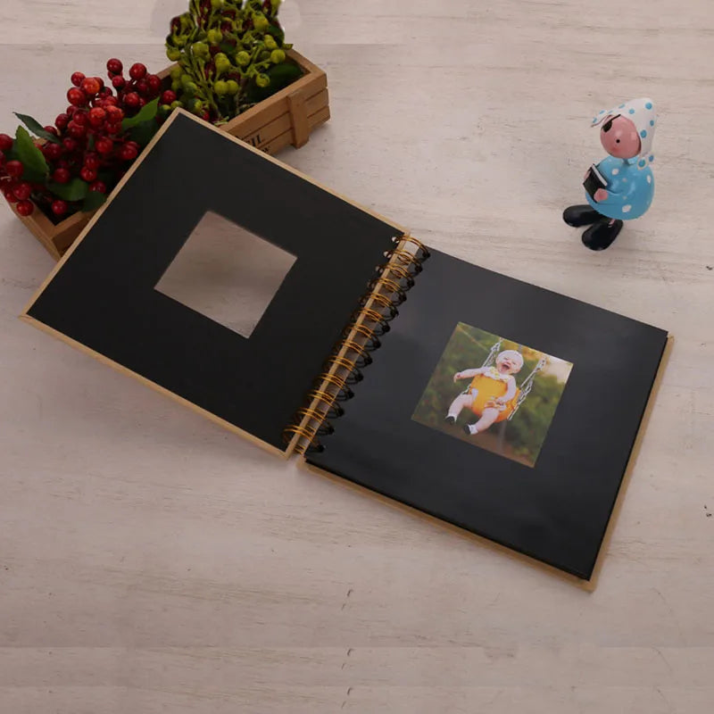 Photo Albums Creative Baby Anniversary Photoalbums Scrapbook Albums DIY Handmade Photograph Album for Lover Baby Wedding