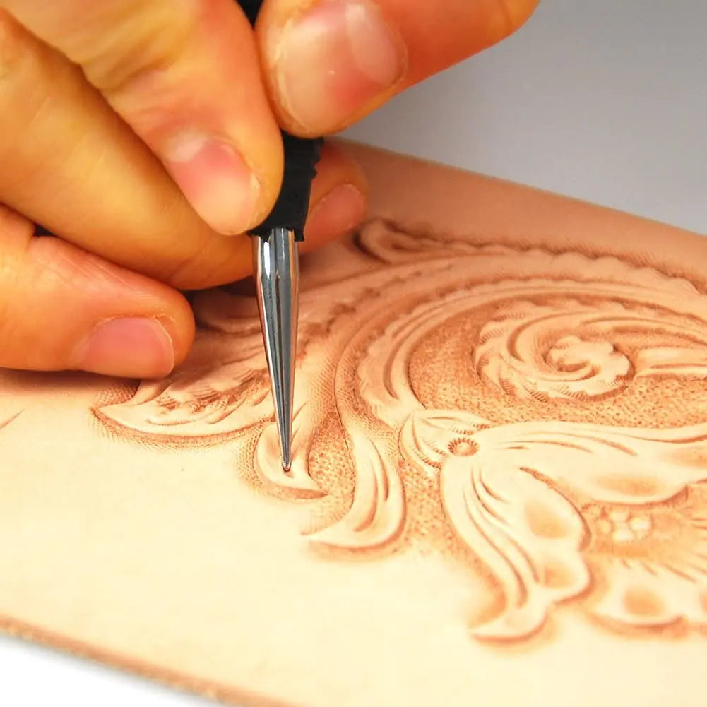 leather modeling tools kit diy craft supplies handmade design Leathercraft caving working  scribing shaping stroke tool set