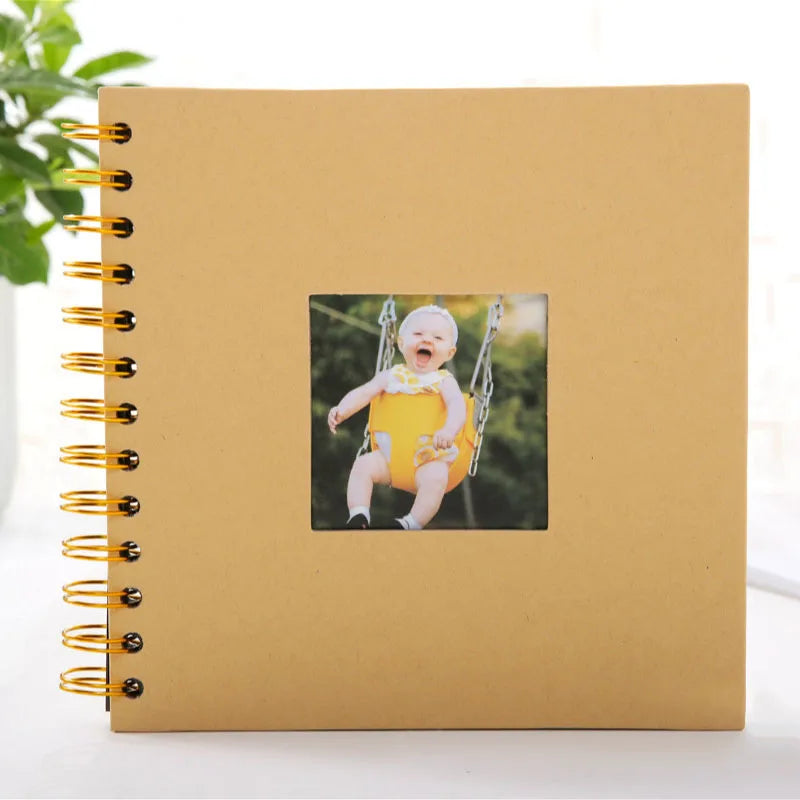 Photo Albums Creative Baby Anniversary Photoalbums Scrapbook Albums DIY Handmade Photograph Album for Lover Baby Wedding