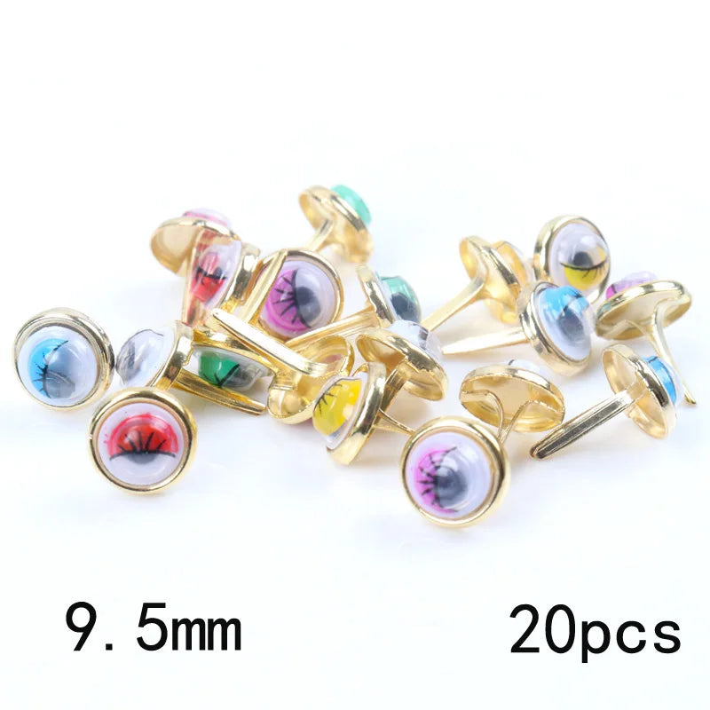 Mix Heart Star Shape Number Rhinestone Studs And Spikes For Clothes Round Square Brads Scrapbooking Embellishment Fastener