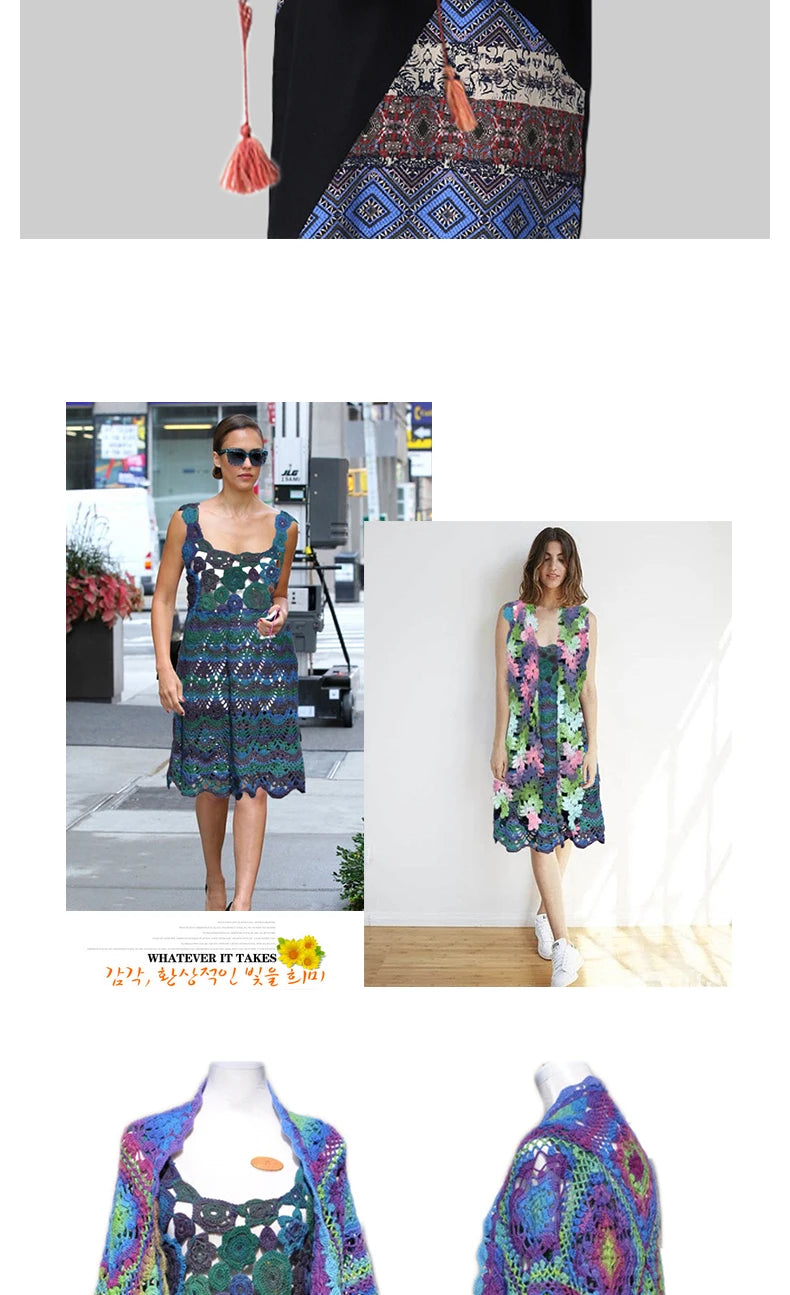 50g(180m)/Ball Rainbow Hand Knitting Merino Wool Yarn Fancy Dye Crochet Yarn DIY Scarf Shawl Yarn for Hand Knitting