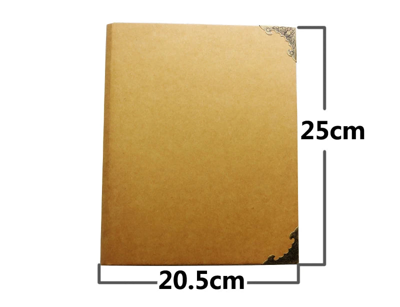 Blank Cover Loose-Leaf Albums Kraft  Paper Diary Hand -Painted Graffiti  Scrapbook Book  Photo Album for Lover Baby Wedding Gift