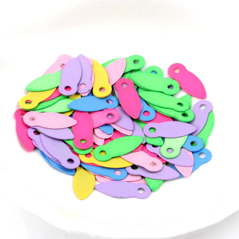 Iron Brads Handmade Crafts Home Decoration Scrapbooks DIY Rotating Locks Buttons Photo Album Frame Ornaments 17x7mm 50pcs MZ328