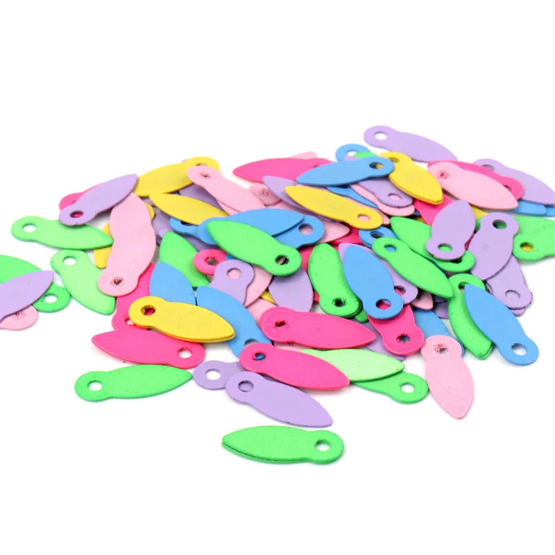 Iron Brads Handmade Crafts Home Decoration Scrapbooks DIY Rotating Locks Buttons Photo Album Frame Ornaments 17x7mm 50pcs MZ328