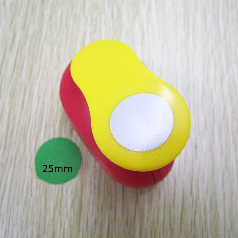 Round Shape  Scrapbook Craft Paper Punchers Circle Punch For Kindergarten Teacher Office Supplies Kids Large Size Diy Tools