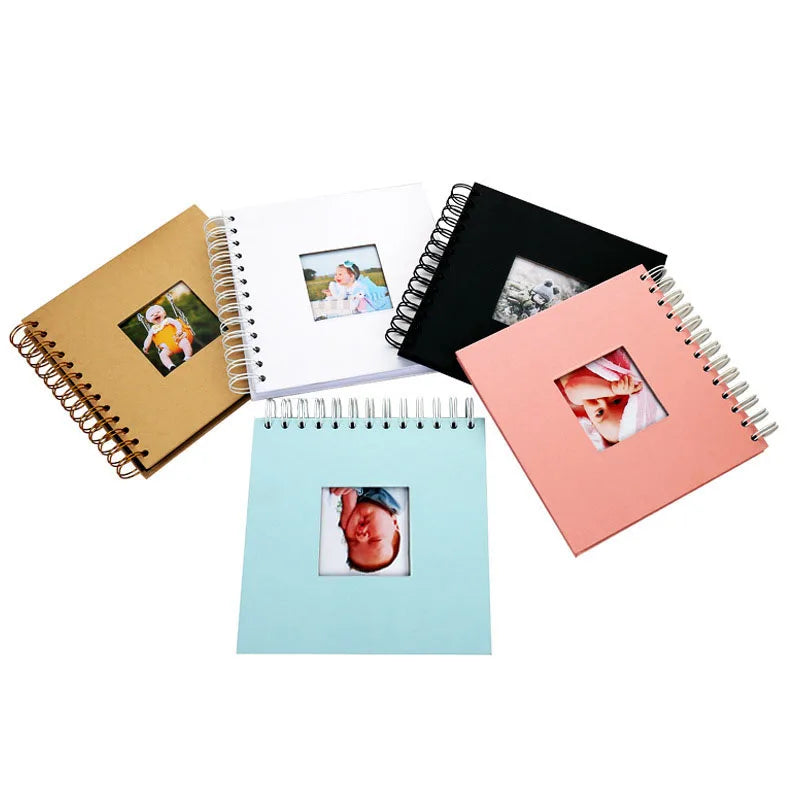 Photo Albums Creative Baby Anniversary Photoalbums Scrapbook Albums DIY Handmade Photograph Album for Lover Baby Wedding