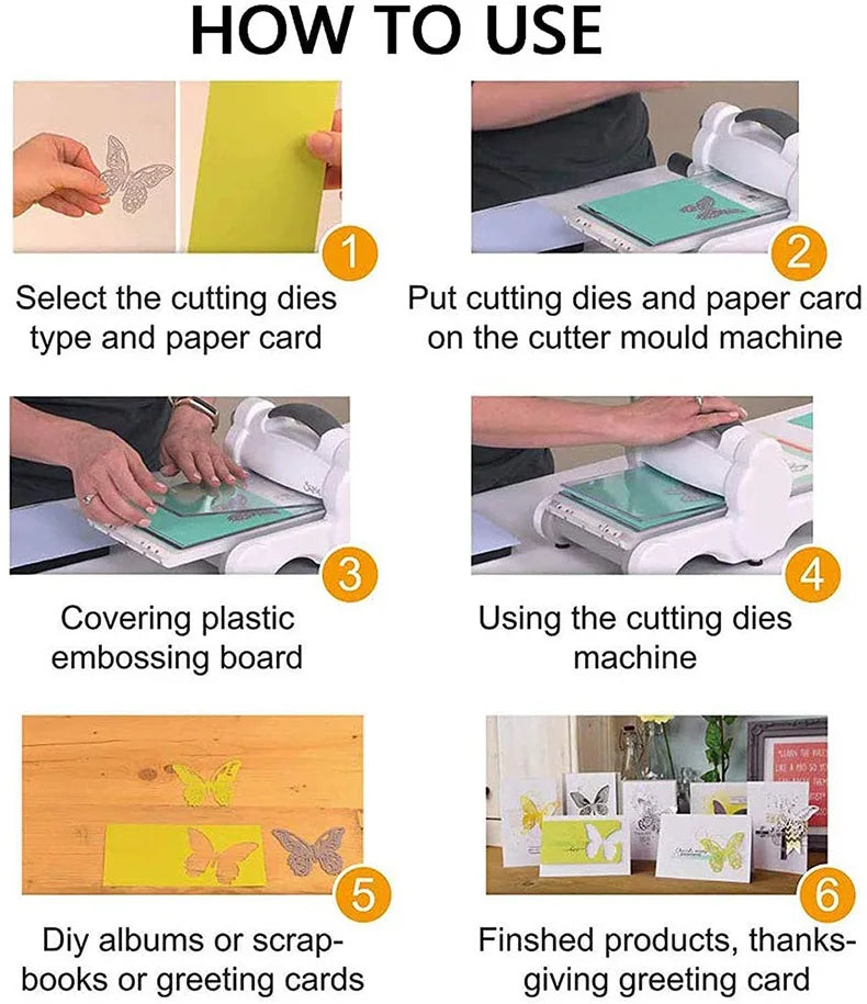 Embossing to Create Ladder Decorative Frame Metal Cutting Mold Scrapbook Decoration Embossing Template Diy Greeting Card 2021