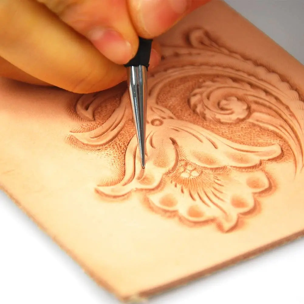 leather modeling tools kit diy craft supplies handmade design Leathercraft caving working  scribing shaping stroke tool set