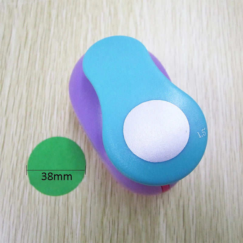 Round Shape  Scrapbook Craft Paper Punchers Circle Punch For Kindergarten Teacher Office Supplies Kids Large Size Diy Tools