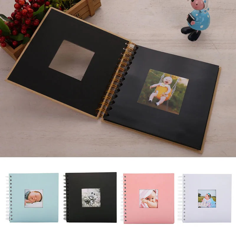 Photo Albums Creative Baby Anniversary Photoalbums Scrapbook Albums DIY Handmade Photograph Album for Lover Baby Wedding