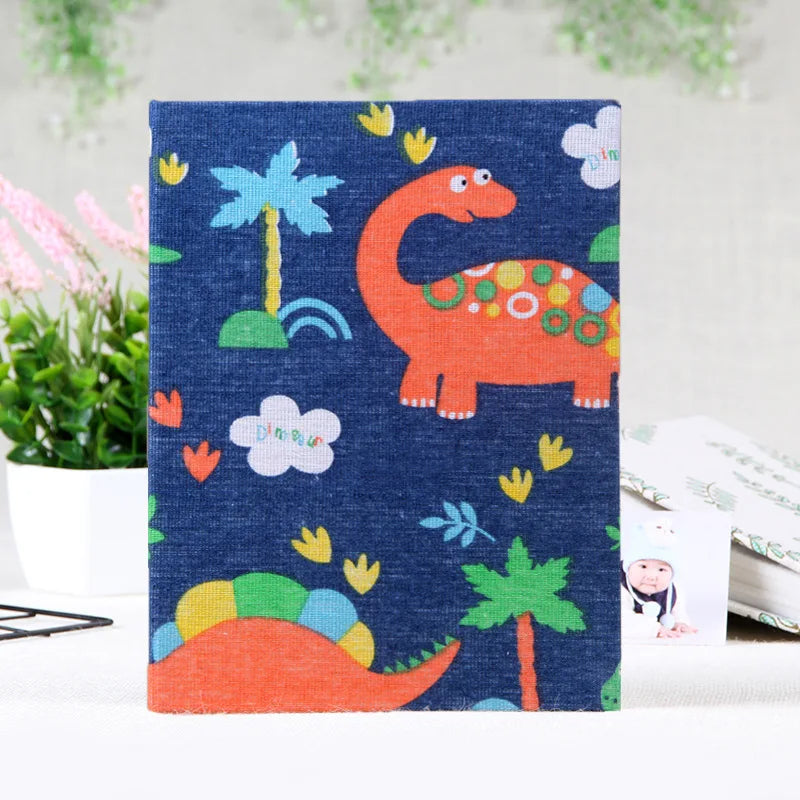 6 inch 100 Pocket Fresh little Floral Star album photo album children's album Scrapbook Mini Photo Album Picture Case DIY Book