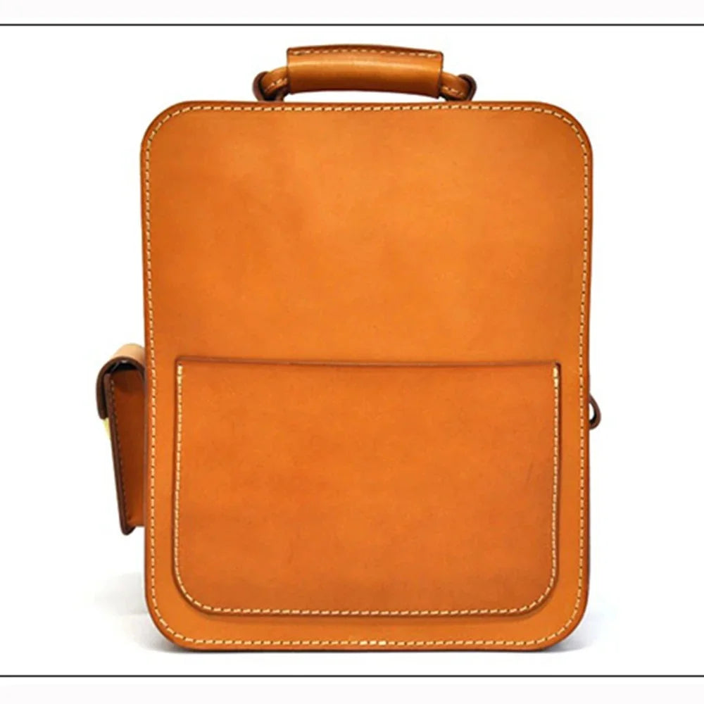 vintage backpack sewing pattern leather craft hollowed stencil bag template 31x22x11cm