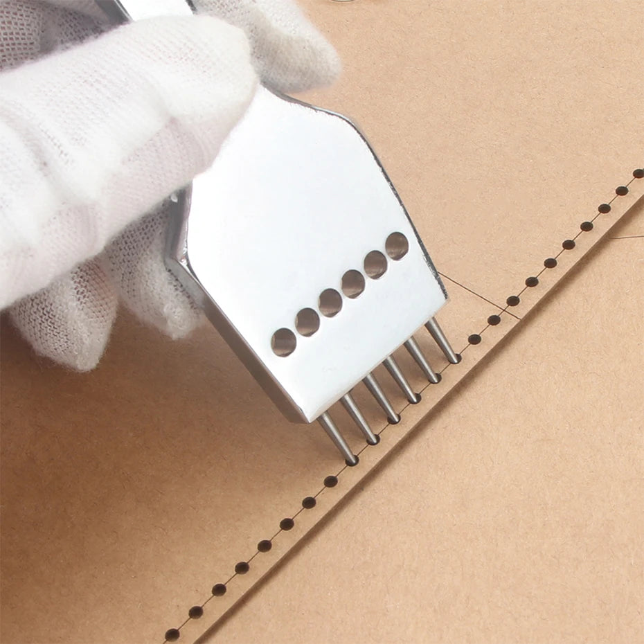 DIY Handmade Leather Craft Mini Small Bag Drawing Leather Sewing Coin Purse Cut-Free Acrylic Template Kraft Paper Pattern