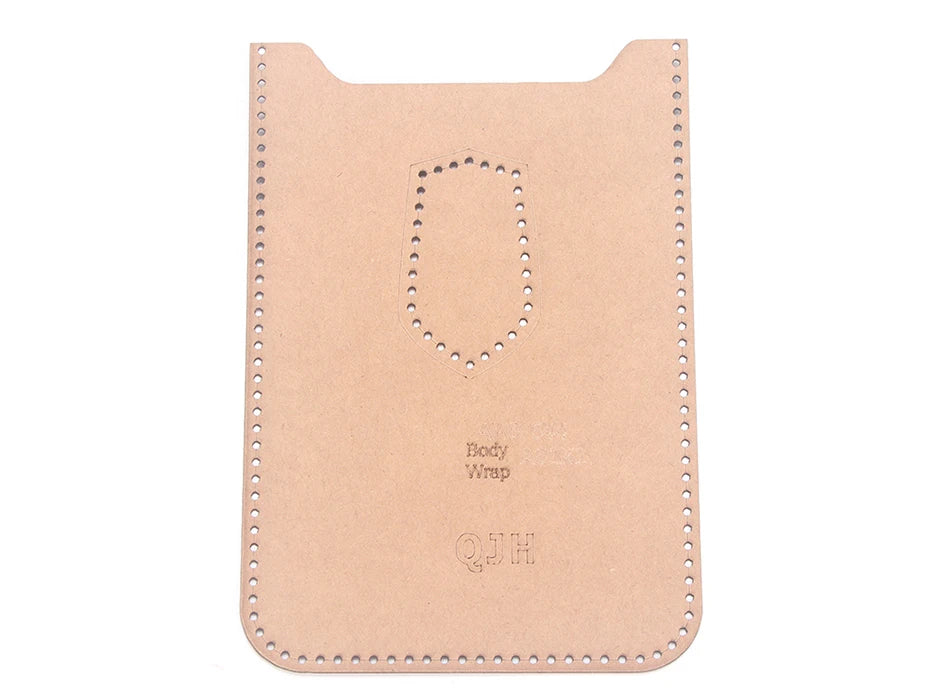 Mobile Phone Bag Shoulder Messenger Bag Acrylic Drawing DIY Handmade Leather Goods Version Pattern Design Paper Pattern Template