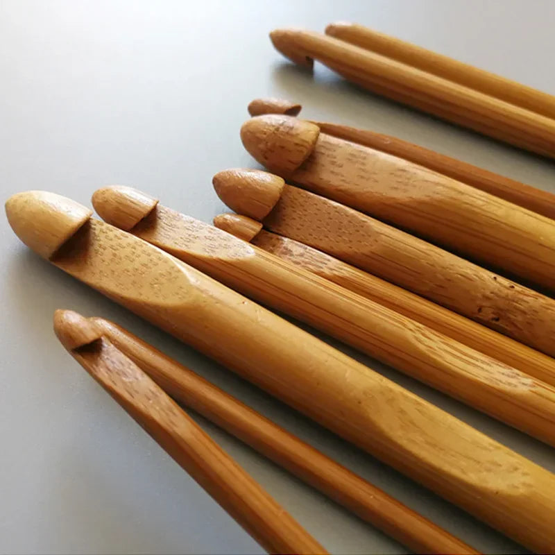 Our Favorite Bamboo Crochet Hooks - 12 Sizes!