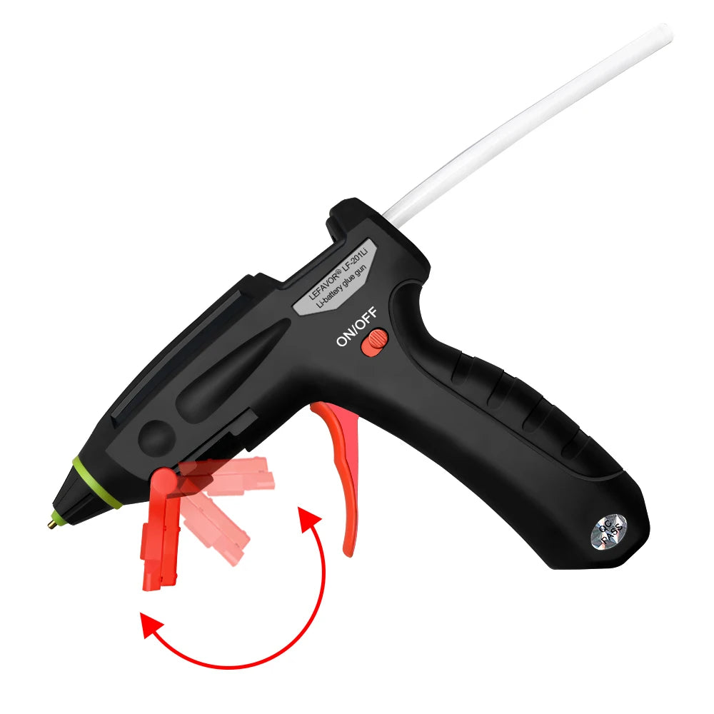 USB Rechargeable Cordless Hot Melt Glue Gun