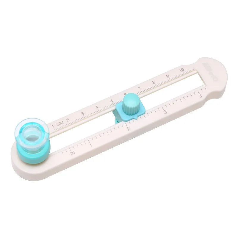 Plastic 2-20cm Circle Paper Cutter Multifunctional Craft Cutting Tools Paper Scrapbooking Cards Cutters For Home Study Offices