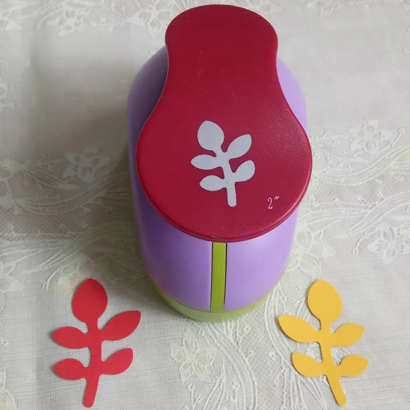 Leaf Punch Handmade Crafts and Scrapbooking Tool Paper Punch For Photo Gallery decoration DIY Gift Card Punches Embossing device