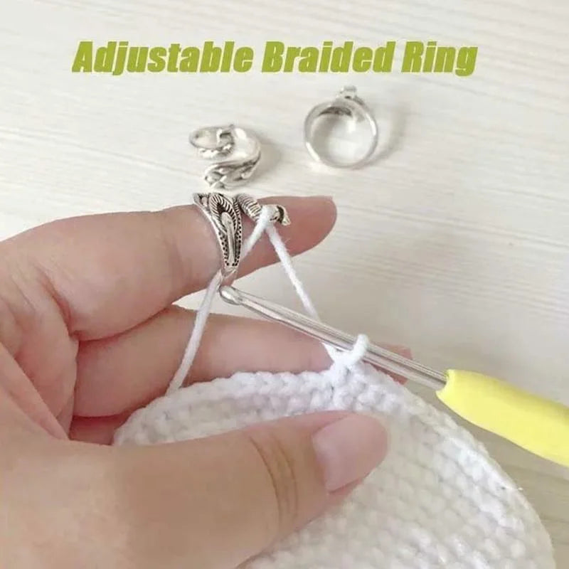 Tension Ring for Knitting and Crocheting