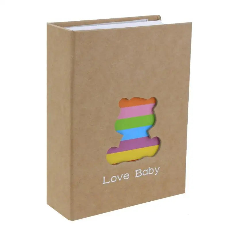 6 Inch Photo Album 100 Pockets Picture Storage Frame Scrapbooking Picture Case Cartoon Animals Baby Grow Photo Album Kids Gift