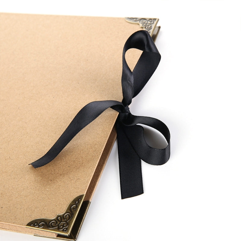 60 Pages Photo Album Kraft Paper Photocard Holder Book Multifunction for Picture Scrapbooking Albums DIY Picture Craft