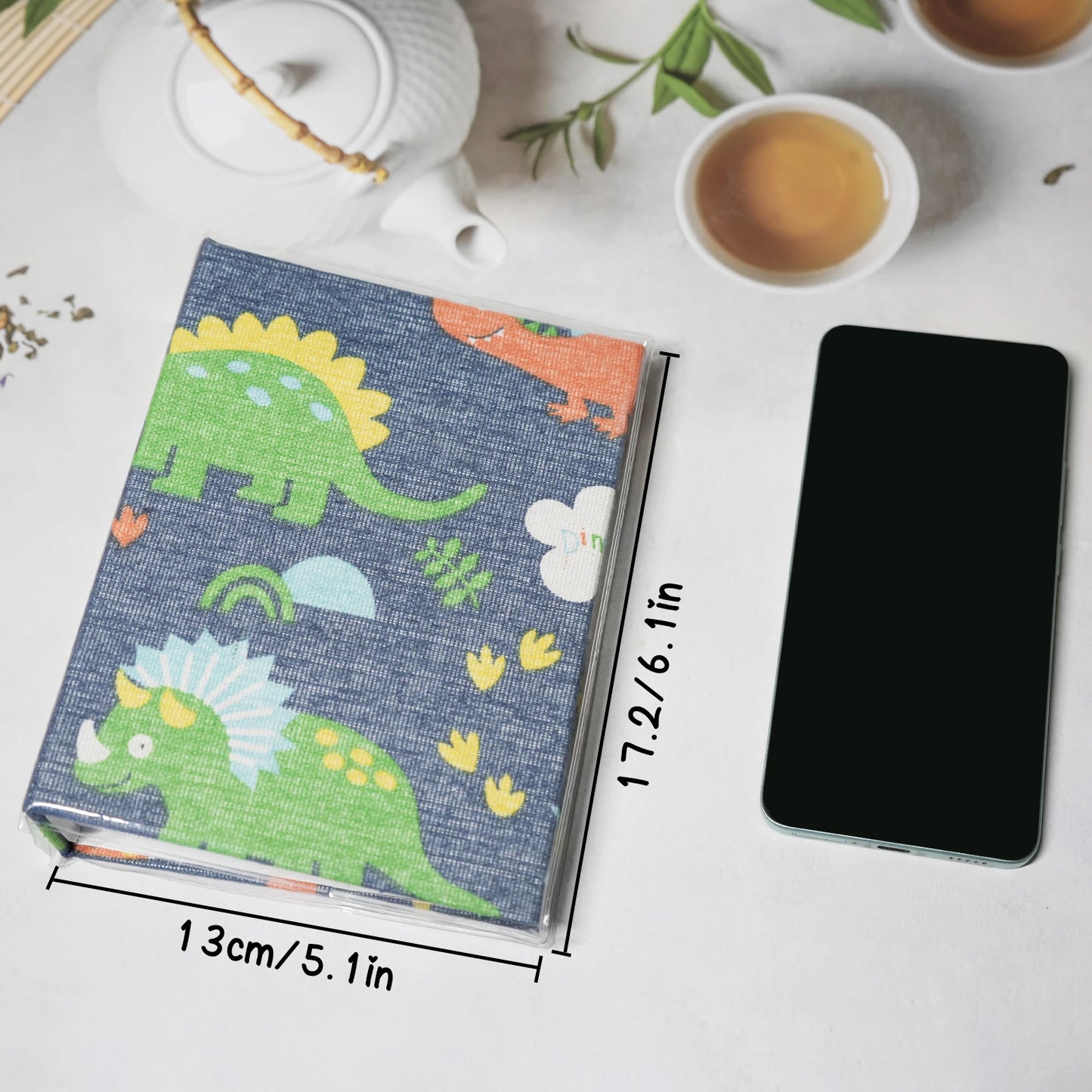 6 inch 100 Pocket Fresh little Floral Star album photo album children's album Scrapbook Mini Photo Album Picture Case DIY Book
