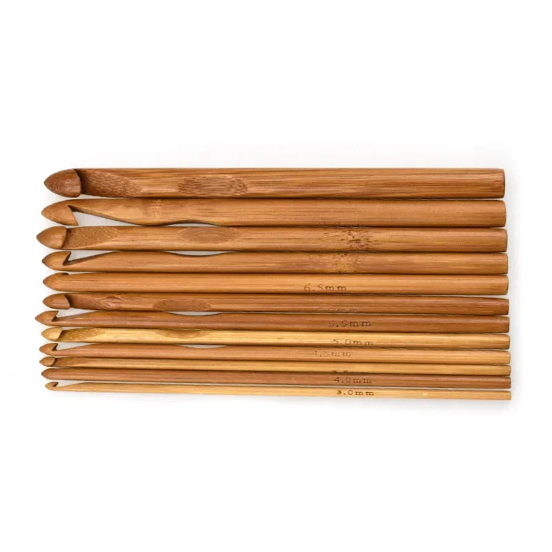 Our Favorite Bamboo Crochet Hooks - 12 Sizes!