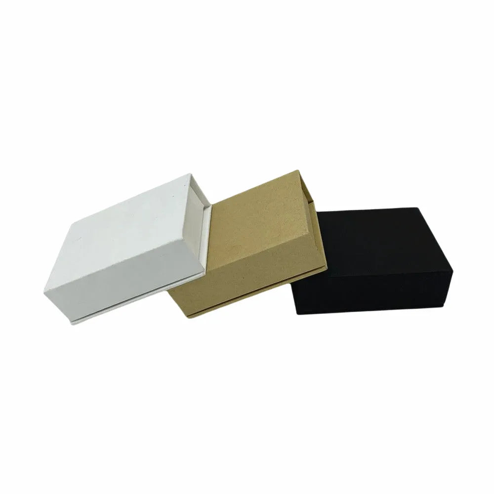 Magnetic Lid Box Packing & Shipping Boxes Rectangle Brown White & Black Color Gift Box 14cm*12cm*4cm