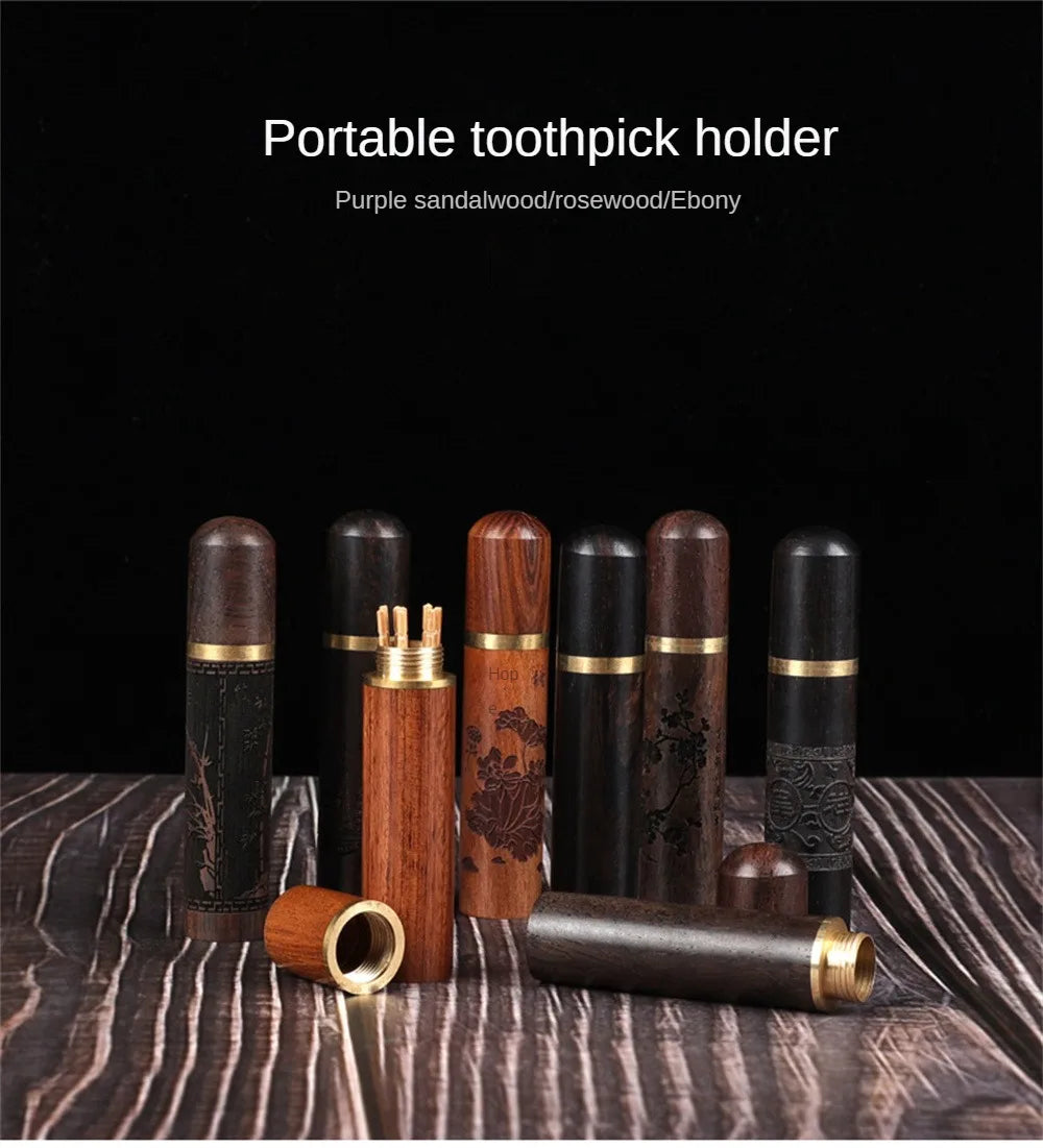 Needle Case Box Holder Storage Tube Wooden Box Hand Sewing Needles Case Knitting Embroidery Needles Container Sewing Tools