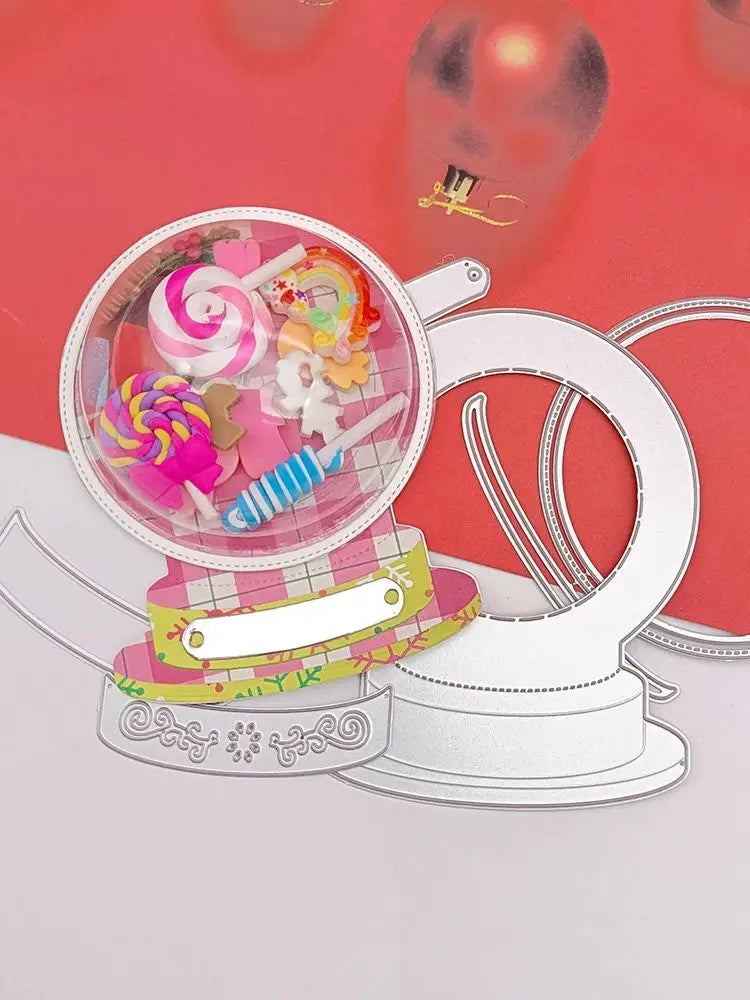 Alinacutle Metal Cutting Dies Cut Gift Card Holder HandBag Etached Die Christmas Scrapbooking Paper Craft Album Handmade Card