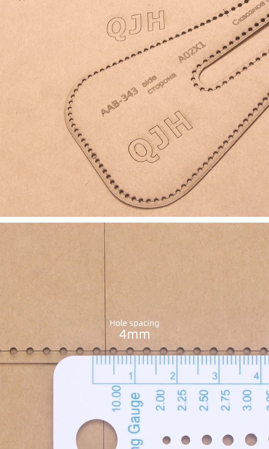 DIY Handmade Leather Craft kraft Paper Drawing Design Template Acrylic Version Handbag Commuter Bag Paper Pattern