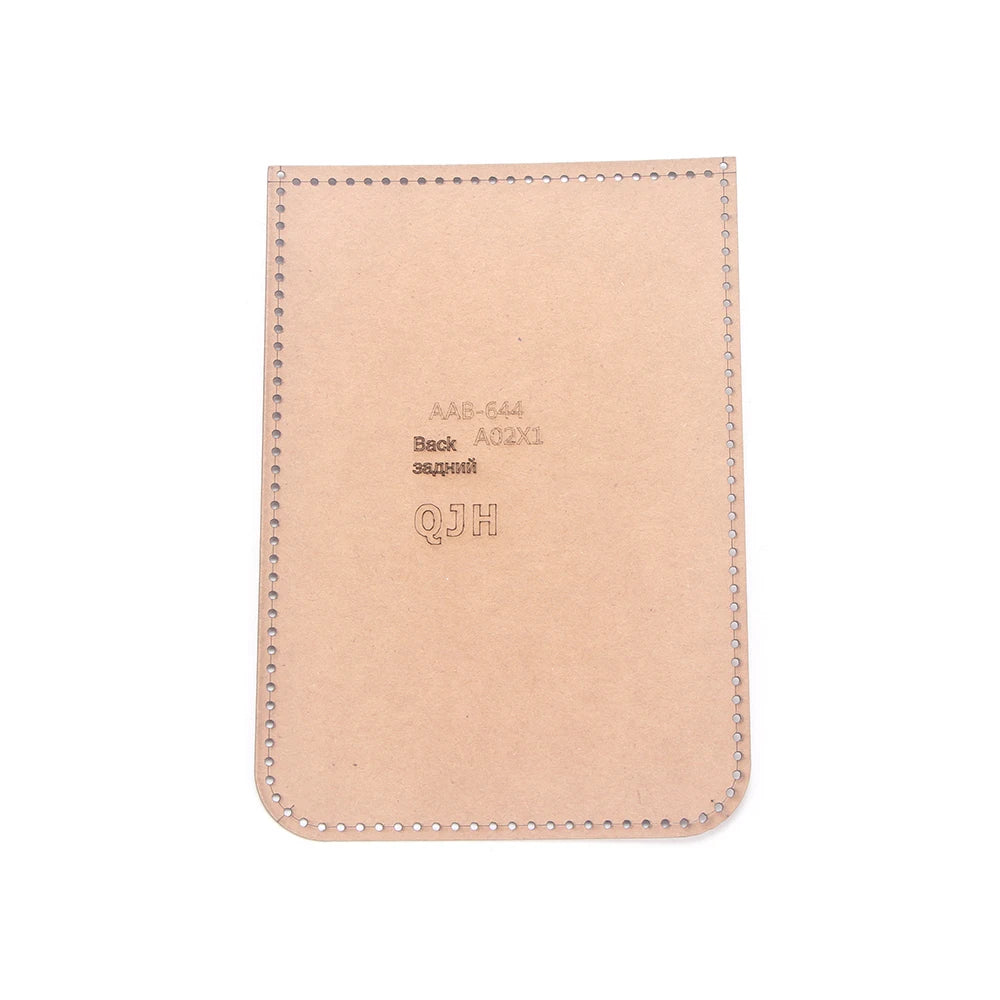 Mobile Phone Bag Shoulder Messenger Bag Acrylic Drawing DIY Handmade Leather Goods Version Pattern Design Paper Pattern Template