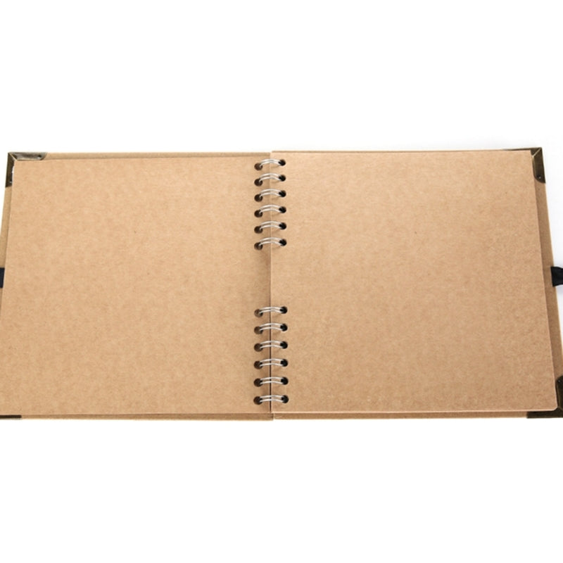 60 Pages Photo Album Kraft Paper Photocard Holder Book Multifunction for Picture Scrapbooking Albums DIY Picture Craft