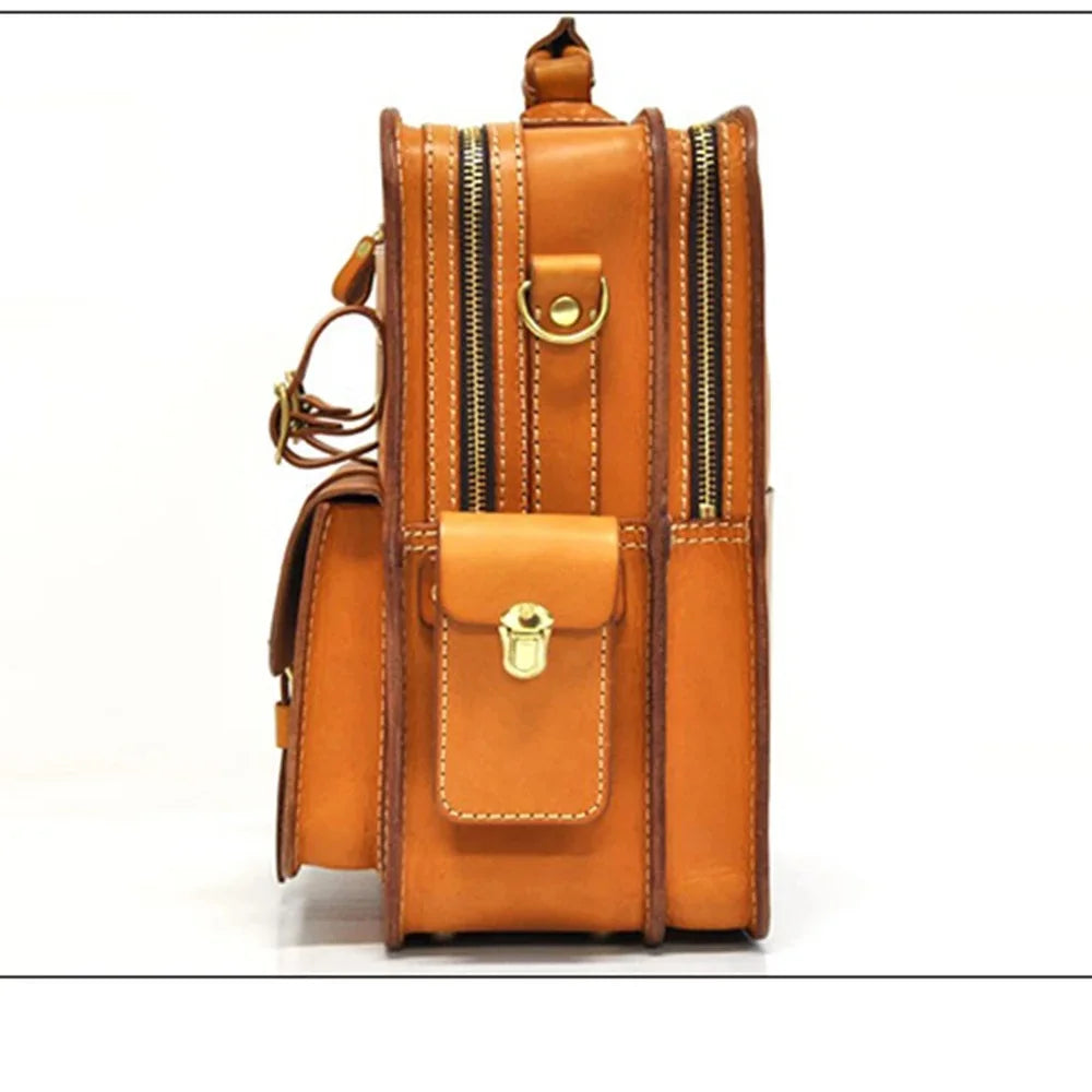 vintage backpack sewing pattern leather craft hollowed stencil bag template 31x22x11cm