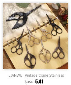 JIANWU 3mm/6mm Paper Single hole Puncher  Machine Paper Punches Metal Scrapbooking Tools