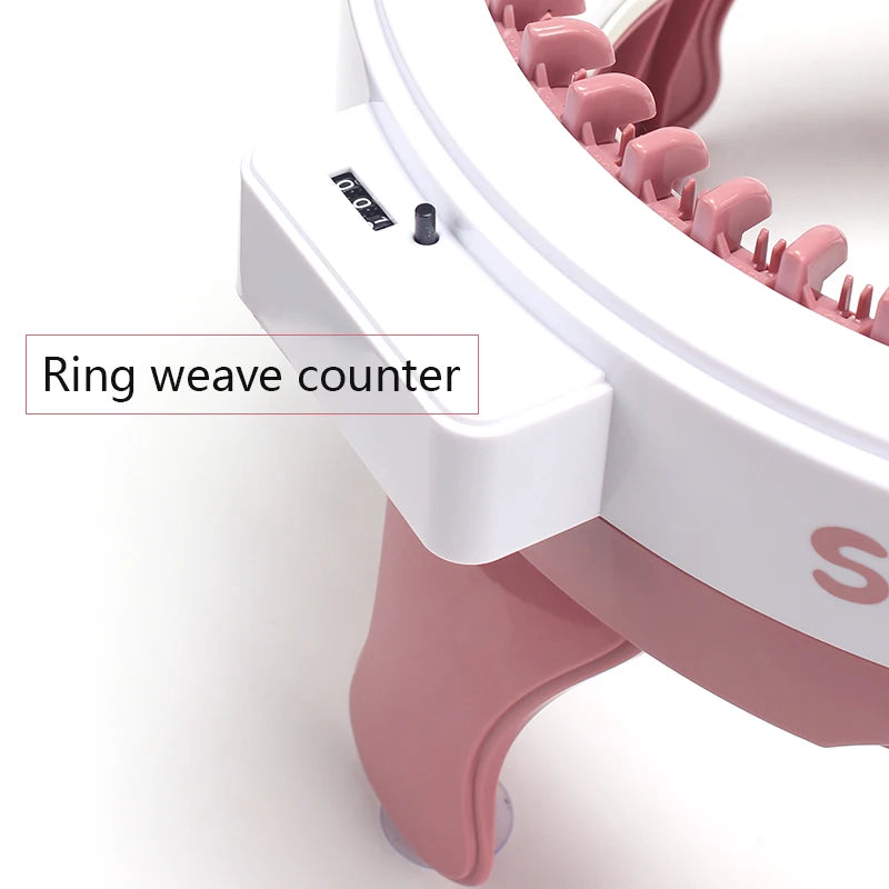 48-needle Handmade Knitting Machine Scarf,Sweater,Hat&Sock Maker for Adults-Perfect Lazy Artifact Creative Knitting Projects