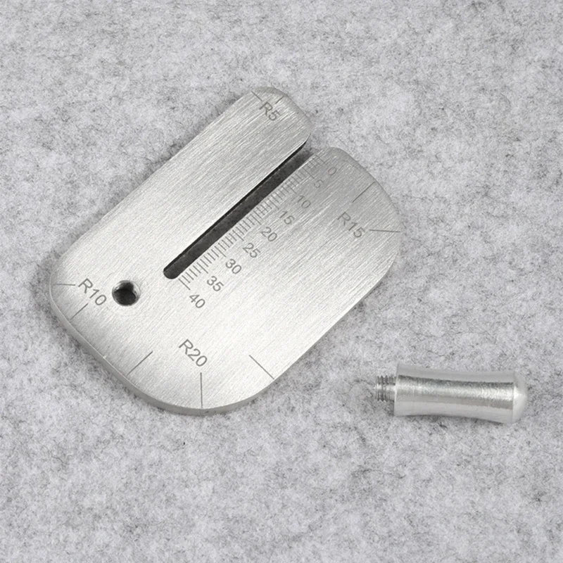 DIY Leather Pulling Board Practical Cutting Ruler Tool Stainless Steel Manual leather Cut Auxiliary Accessories Auxiliary Tool