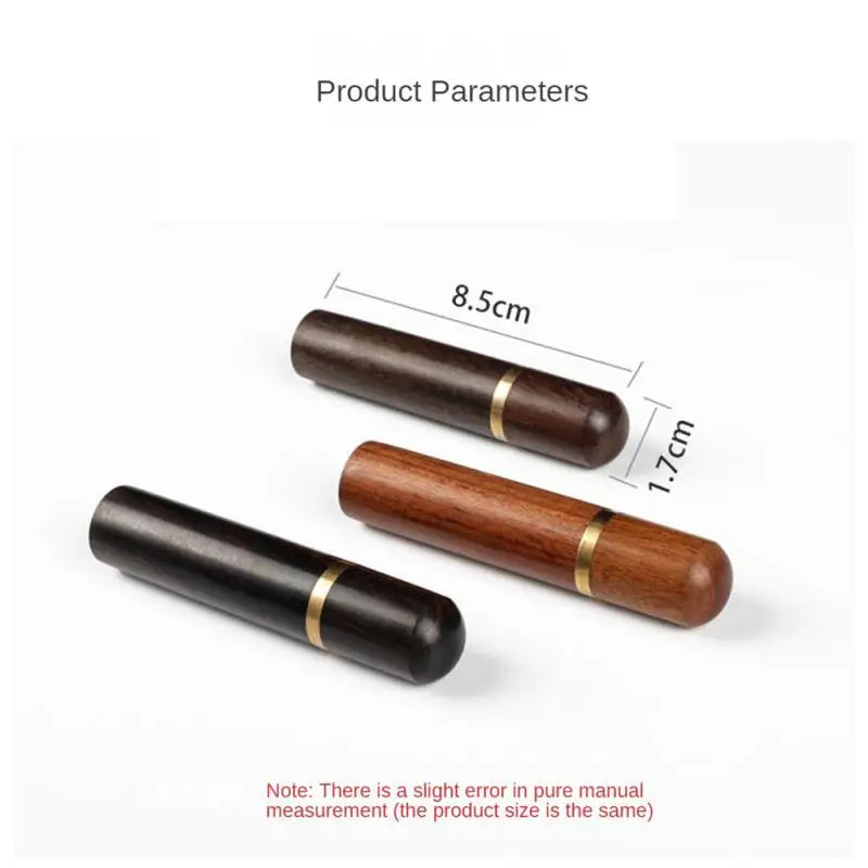 Needle Case Box Holder Storage Tube Wooden Box Hand Sewing Needles Case Knitting Embroidery Needles Container Sewing Tools